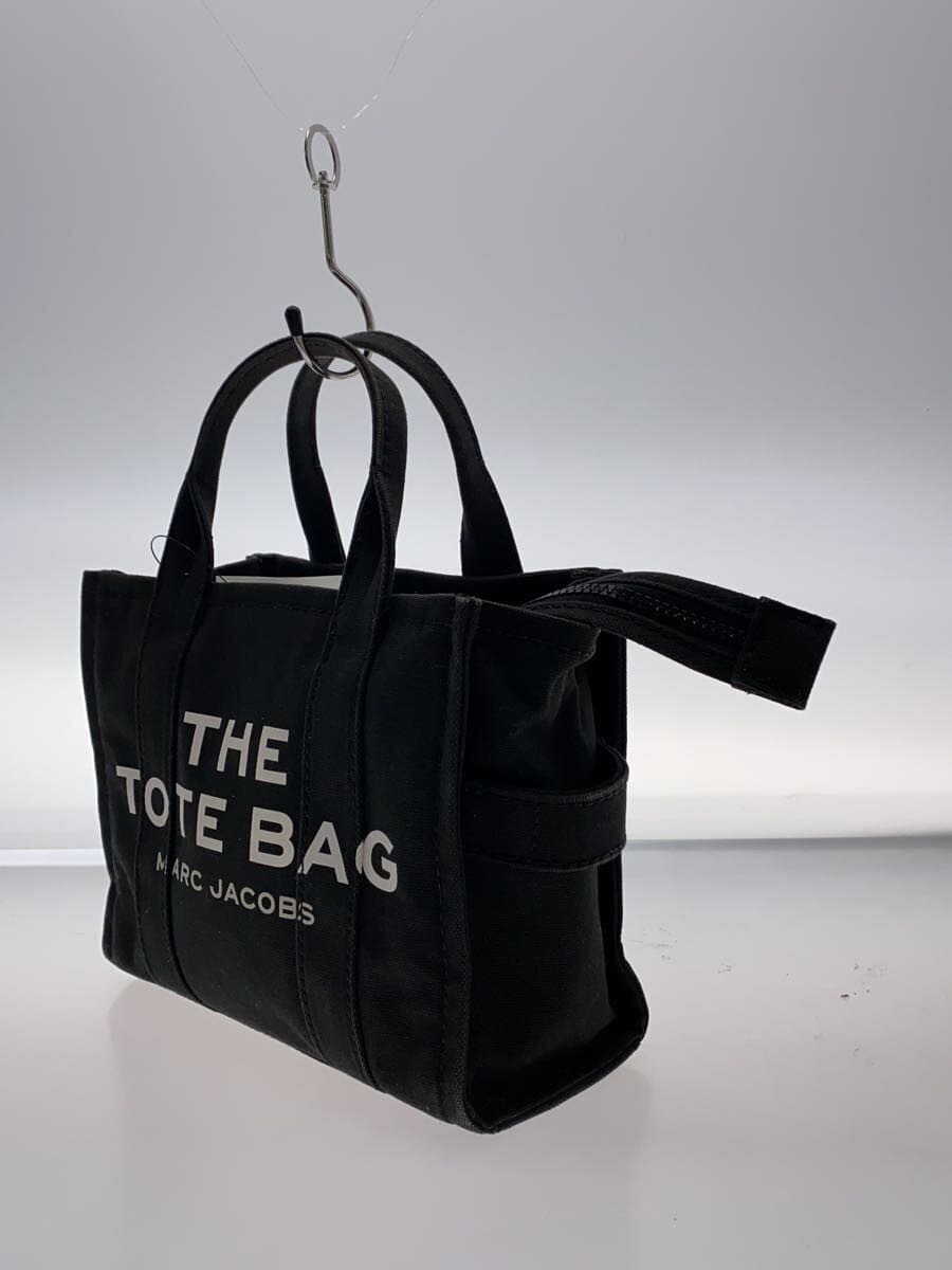 MARC JACOBSTHE TOTE BAG 2-Way BLK Print Fade Signs of Use 2