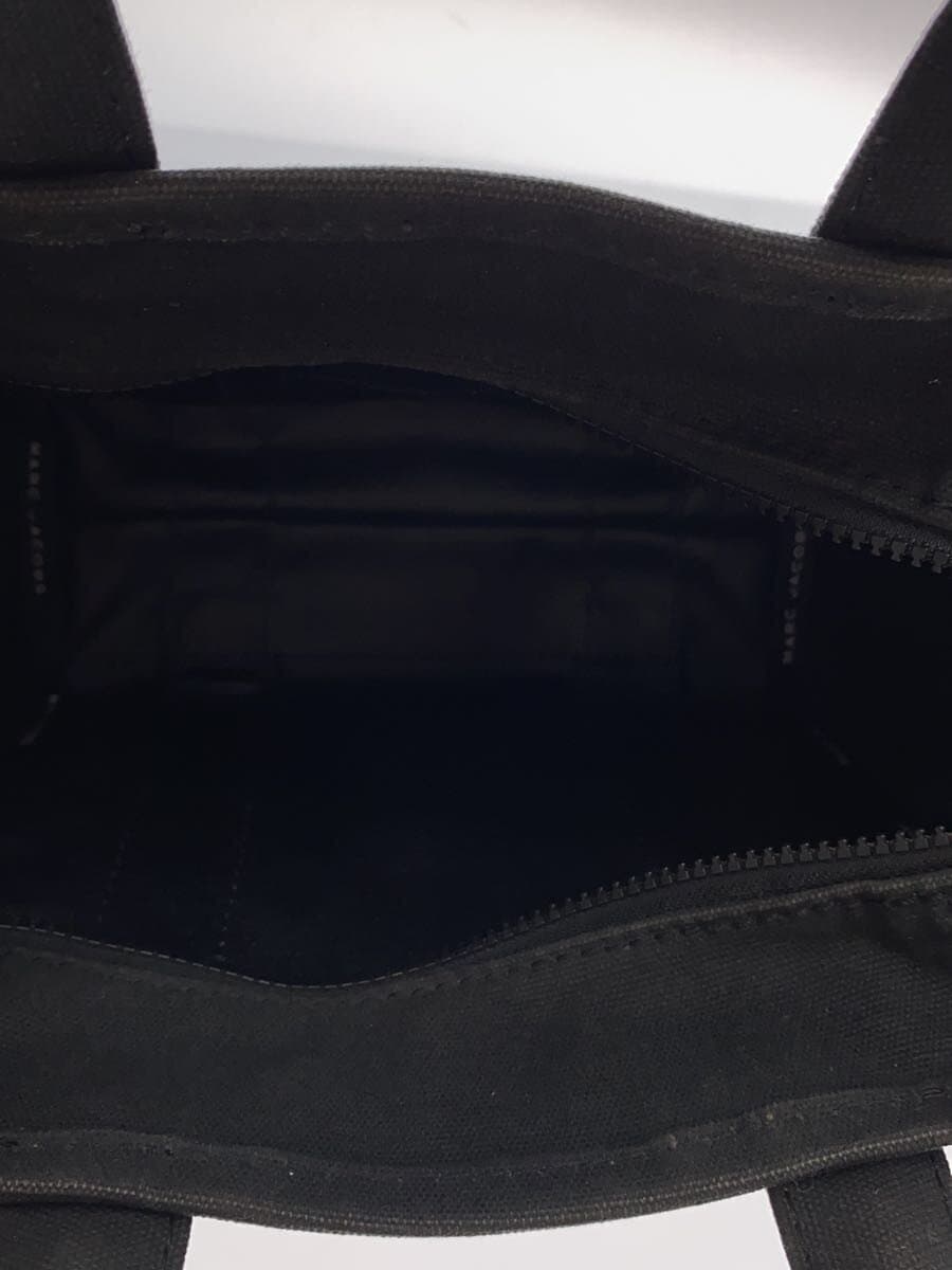 MARC JACOBSTHE TOTE BAG 2-Way BLK Print Fade Signs of Use 6