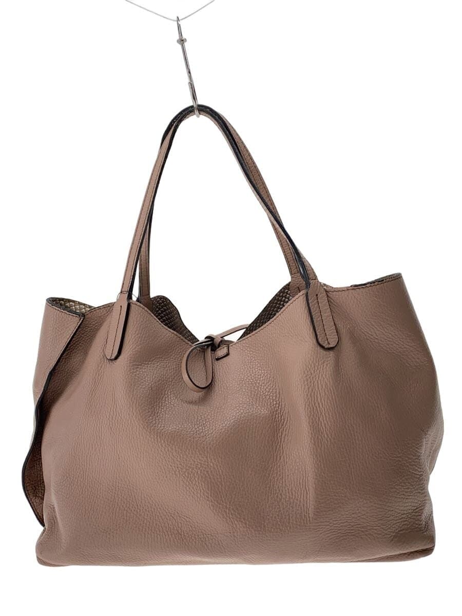 GIANNI CHIARINI Tote Bag PNK Metal Pouch Deteriorated