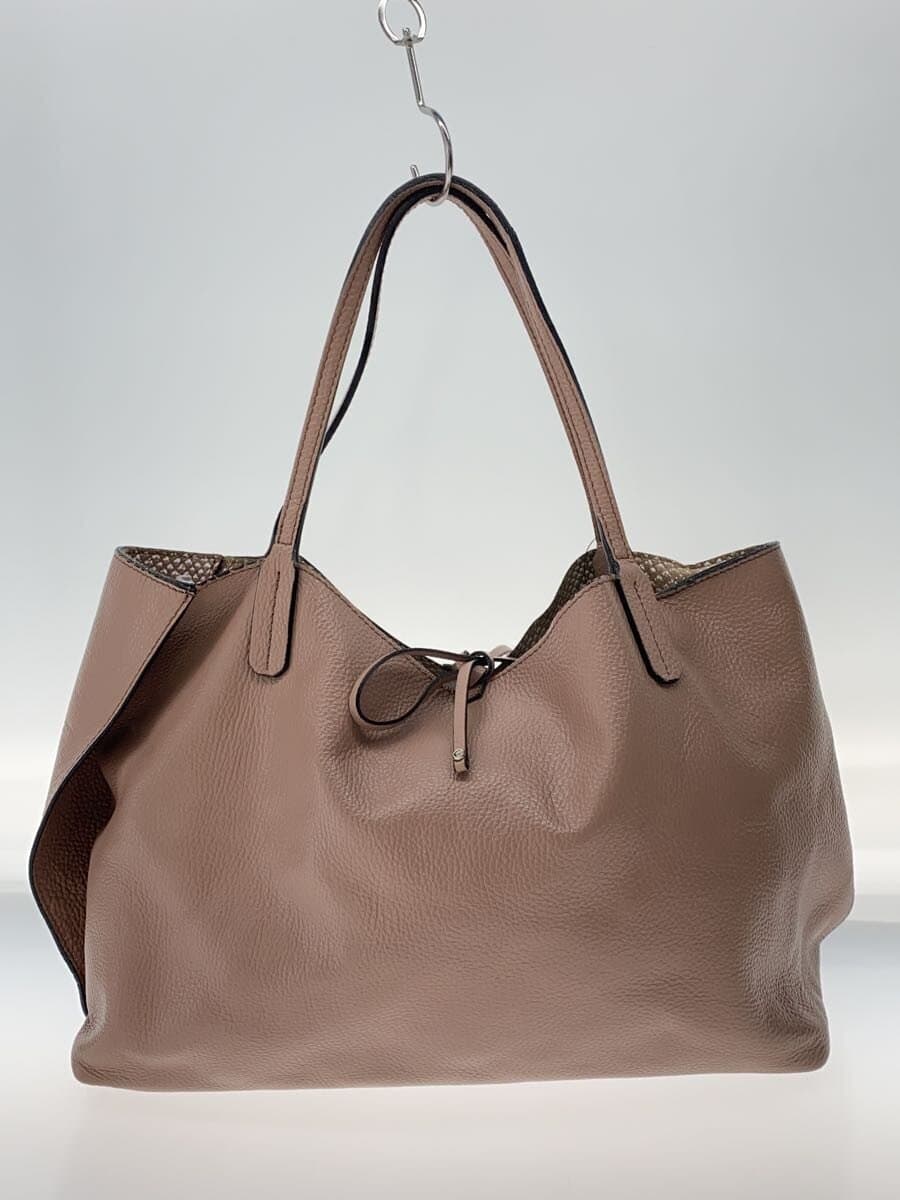 GIANNI CHIARINI Tote Bag PNK Metal Pouch Deteriorated 3