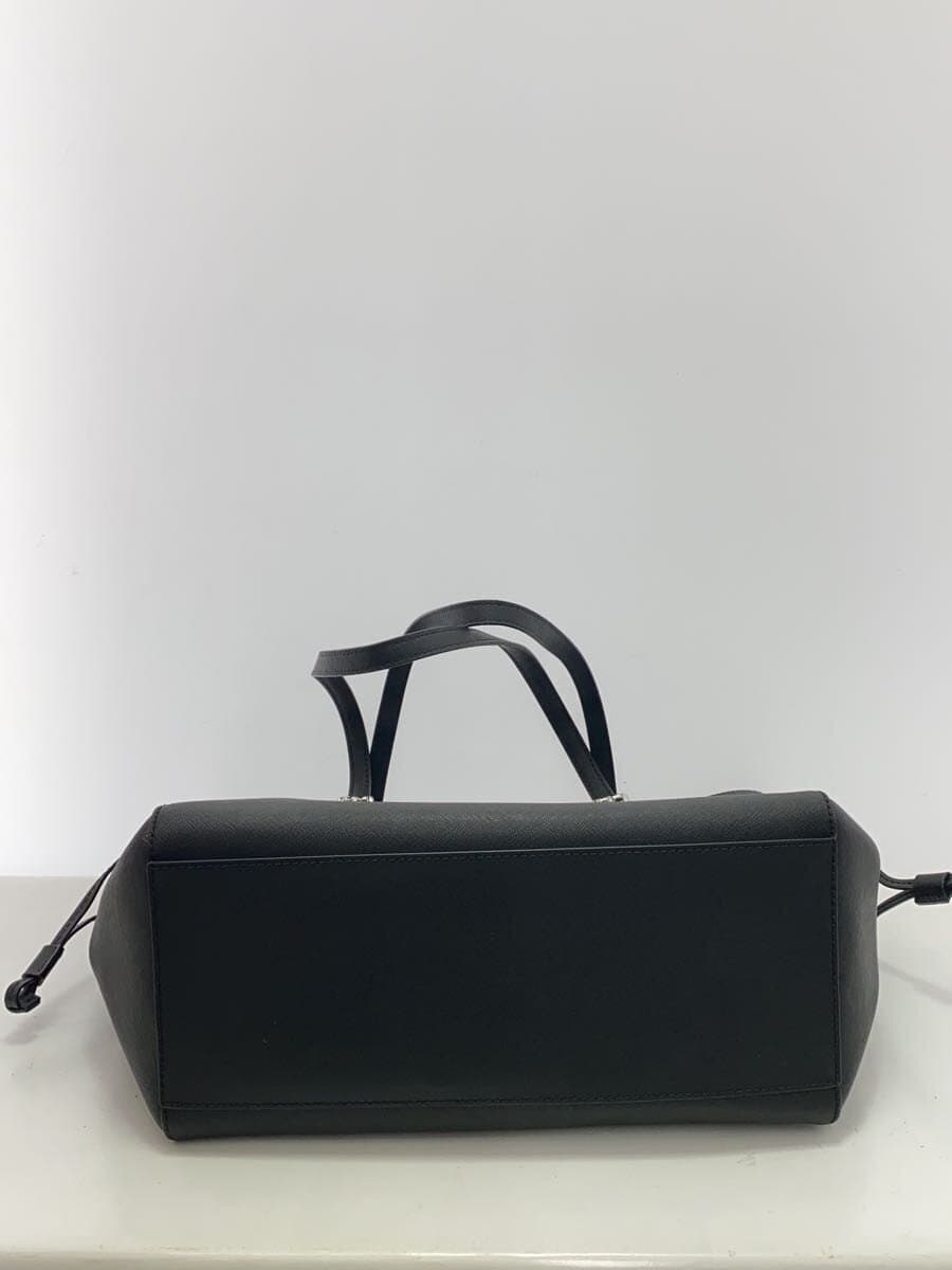 MICHAEL KORSVOYAGER LARGE SAFFIANO LEATHER TOTE BAG BLK 35s5sv6t7l 4