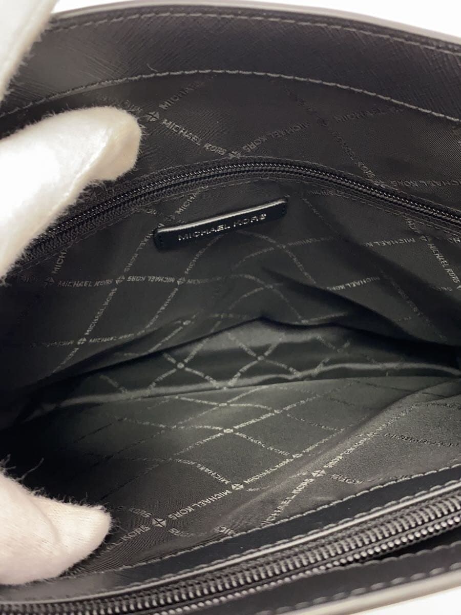 MICHAEL KORSVOYAGER LARGE SAFFIANO LEATHER TOTE BAG BLK 35s5sv6t7l 7