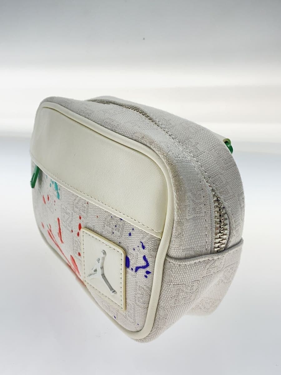 NIKE Shoulder Bag WHT All Over Pattern 2