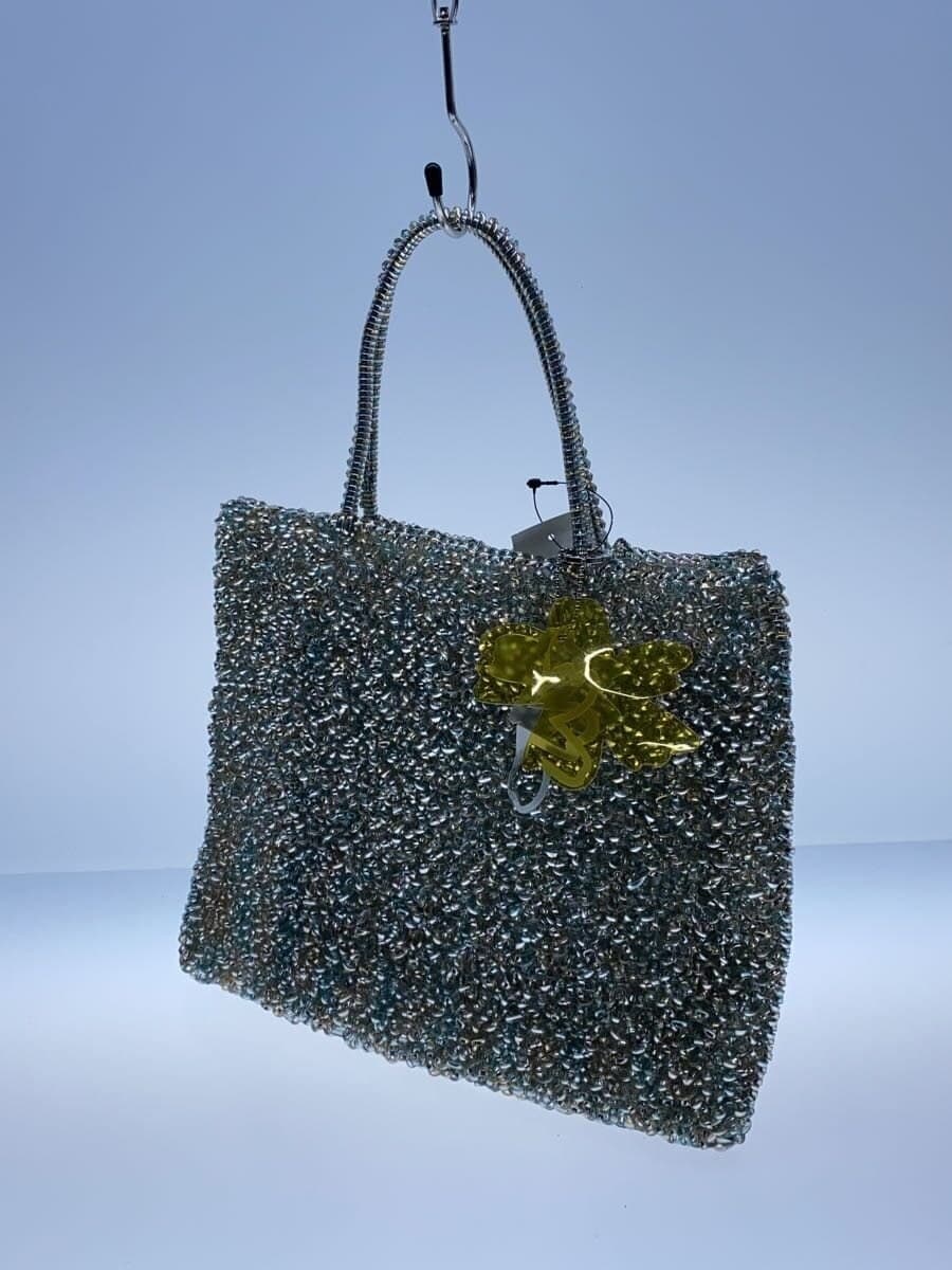 ANTEPRIMA Wire Handbag Mesh Pouch SLV 2
