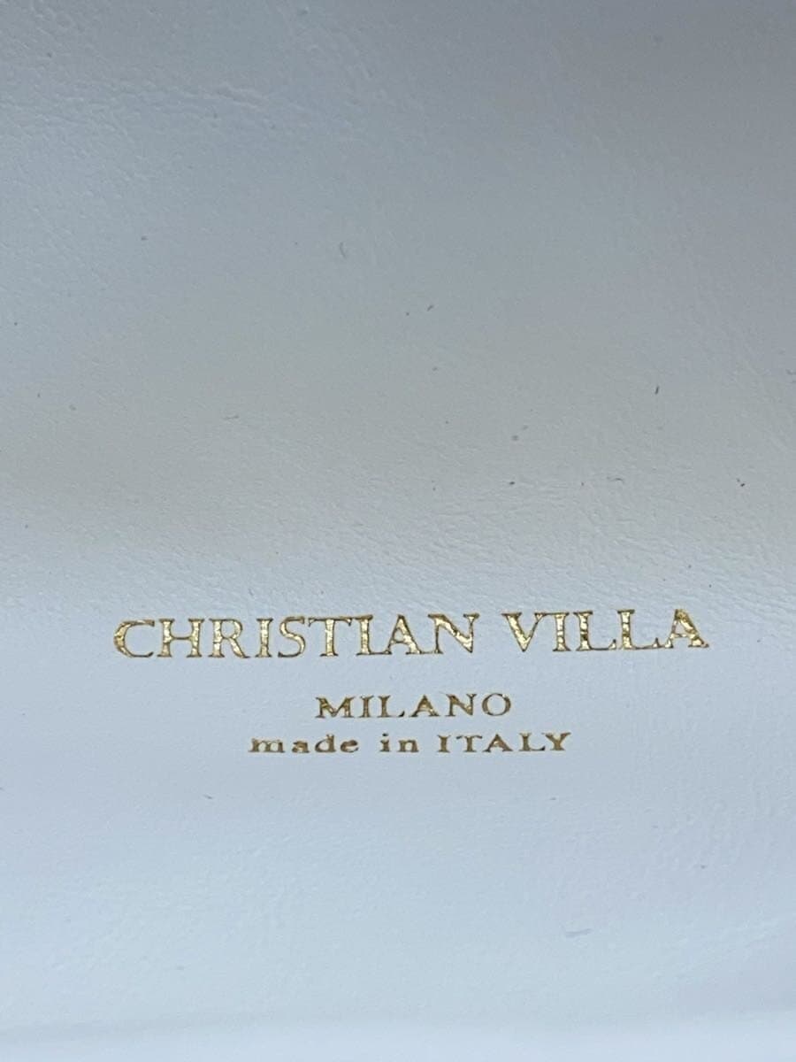 CHRISTIAN VILLA Handbag WHT 5