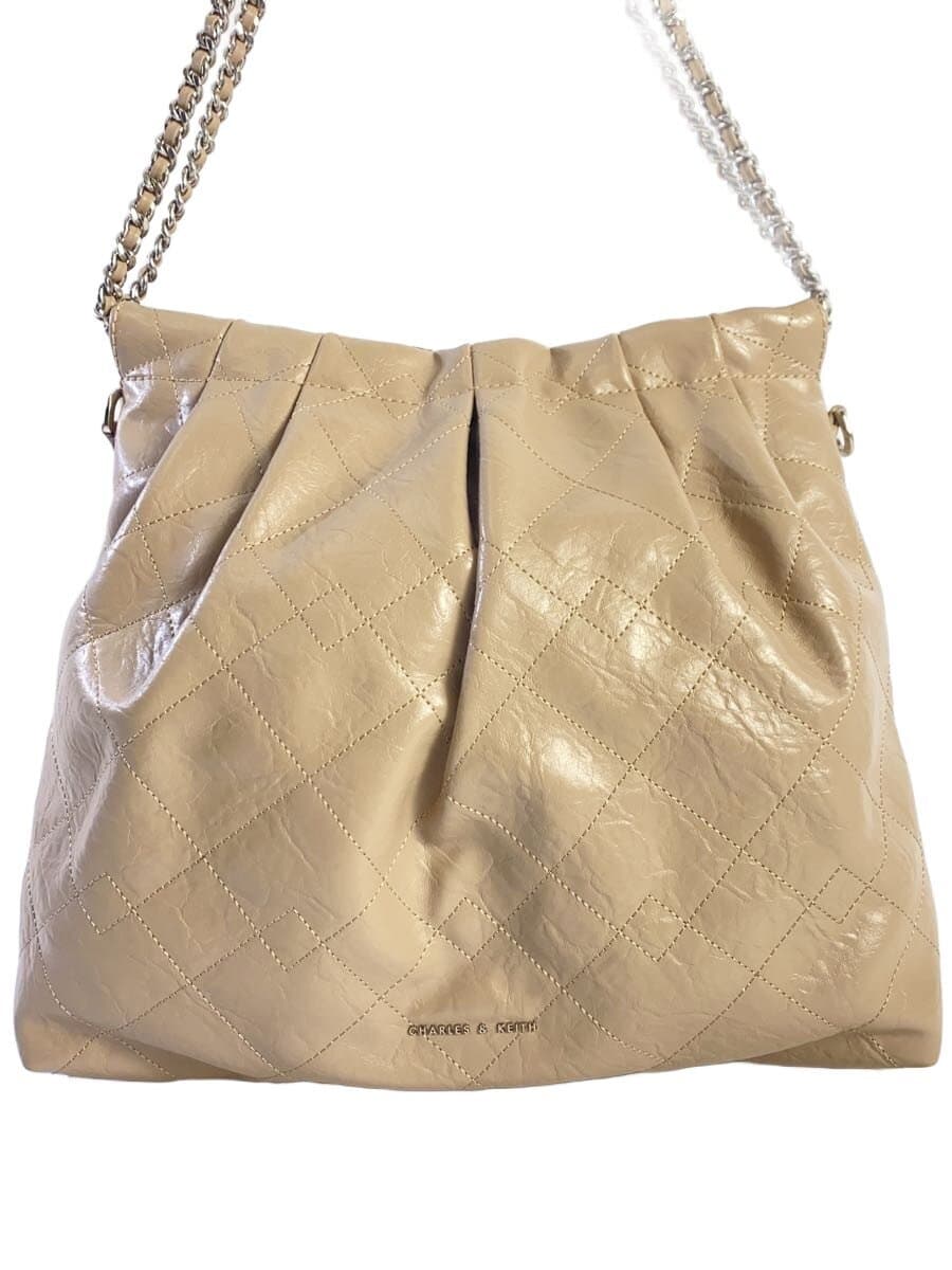 CHARLES&KEITH Shoulder Bag BEG CK2-40671449 Duo Double Chain Hobo Bag