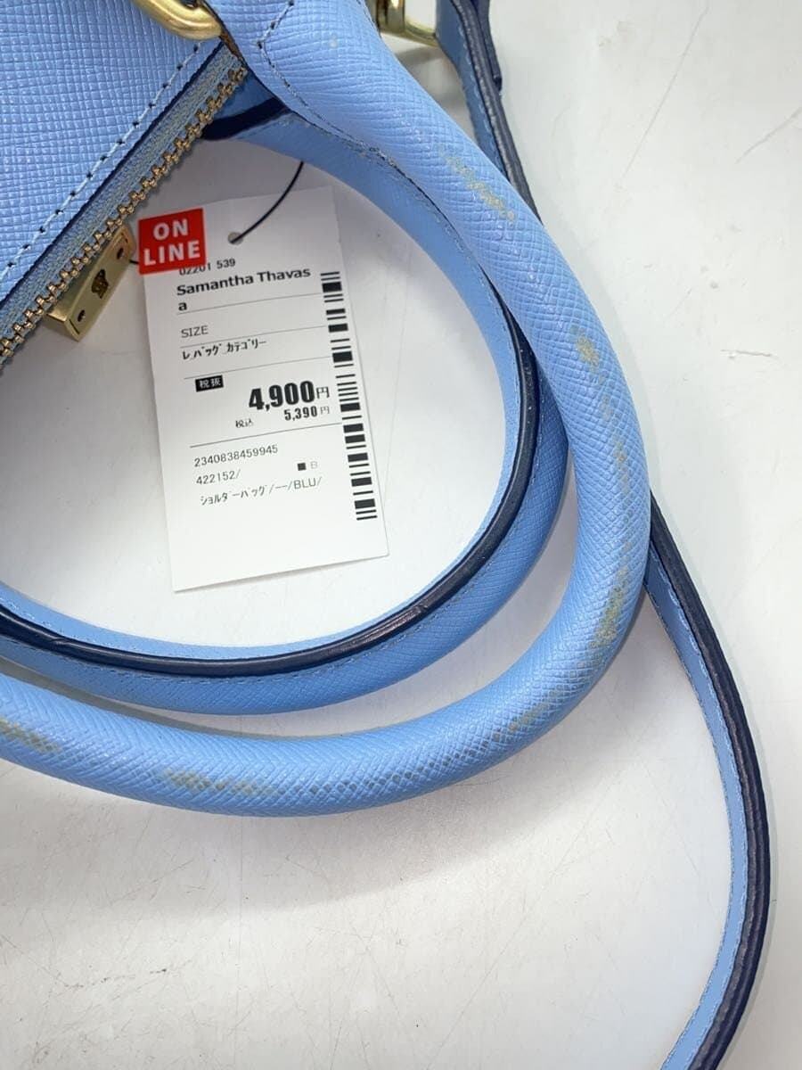 Samantha Thavasa Shoulder Bag BLU 9