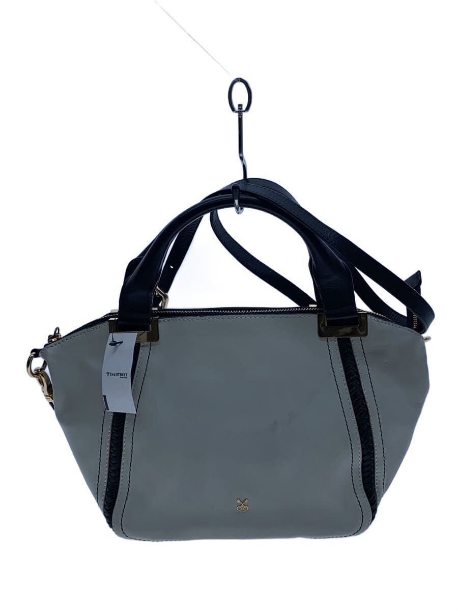 SAZABY Shoulder Bag Leather GRY