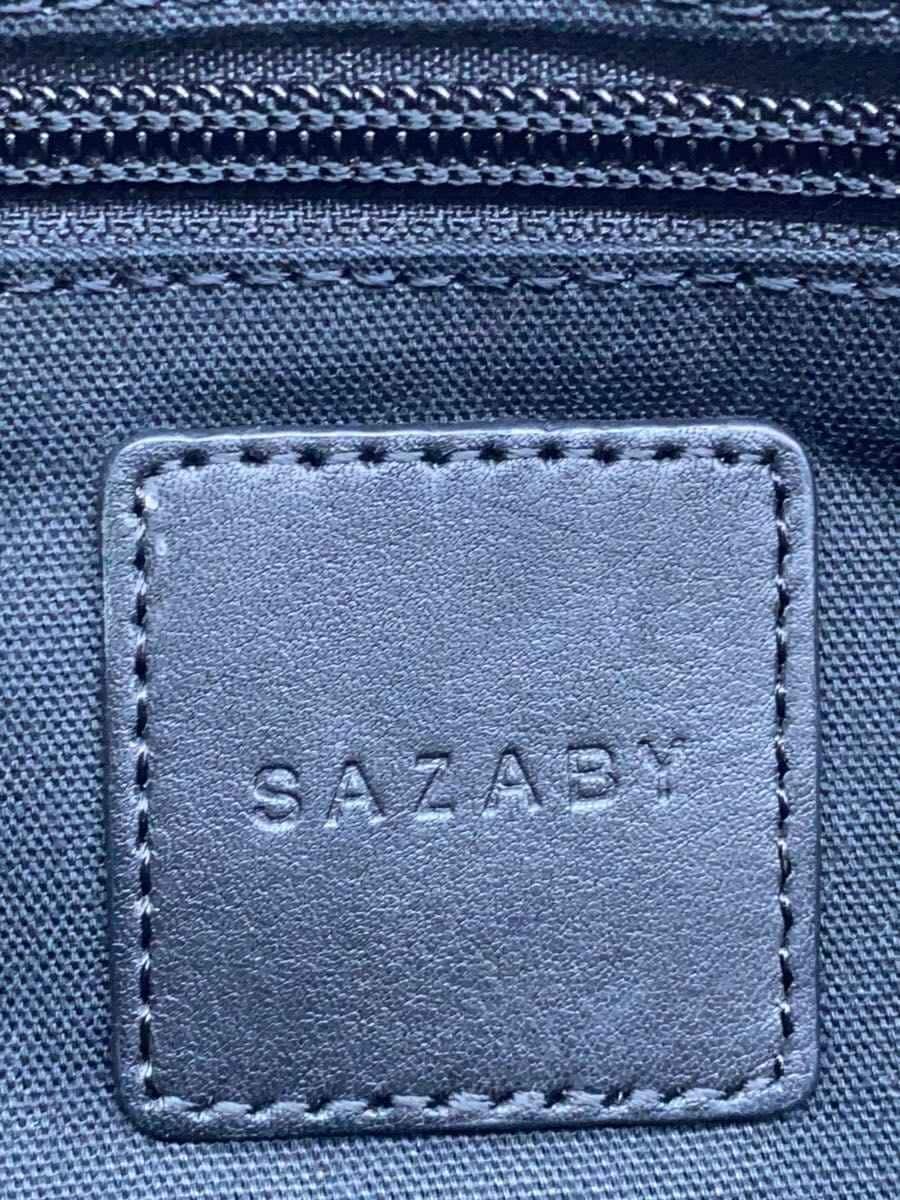 SAZABY Shoulder Bag Leather GRY 5