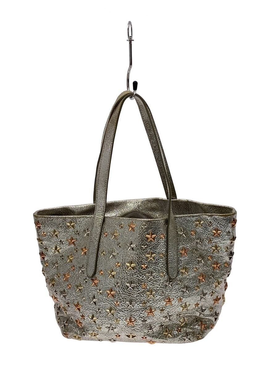 JIMMY CHOO SOFIA Handbag -- SLV Star Studs Has scratches