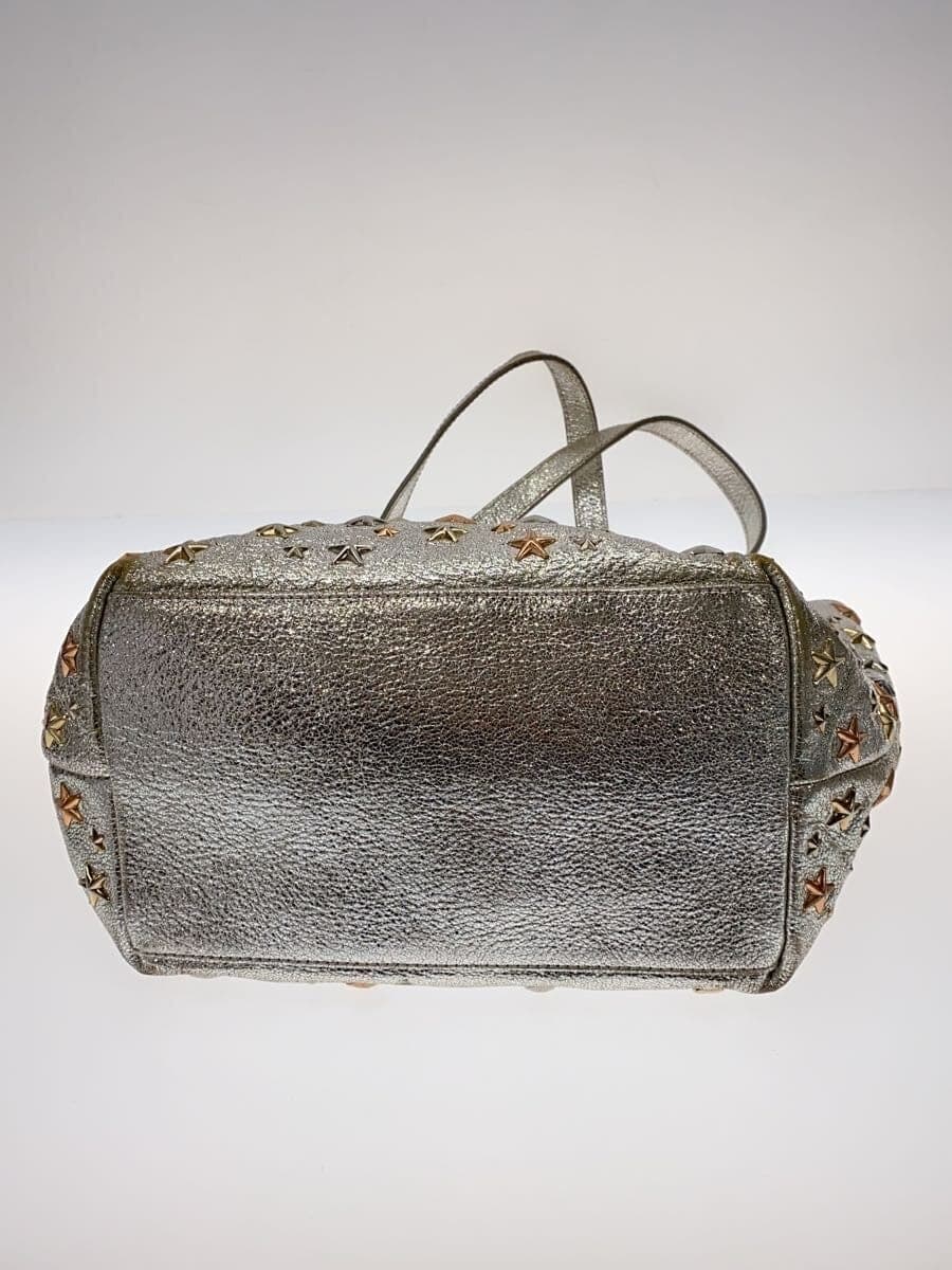 JIMMY CHOO SOFIA Handbag -- SLV Star Studs Has scratches 4