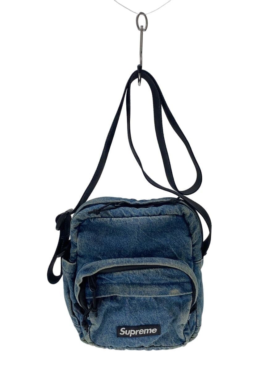 Supreme Shoulder Bag Cotton IDG DENIM SHOULDER BAG WASHED INDIGO