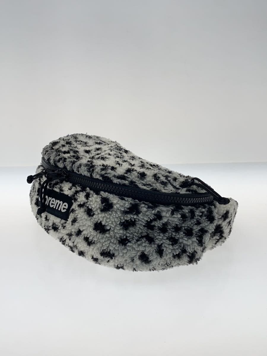 Supreme17AW Leopard Fleece Waist Bag Bag Animal 2