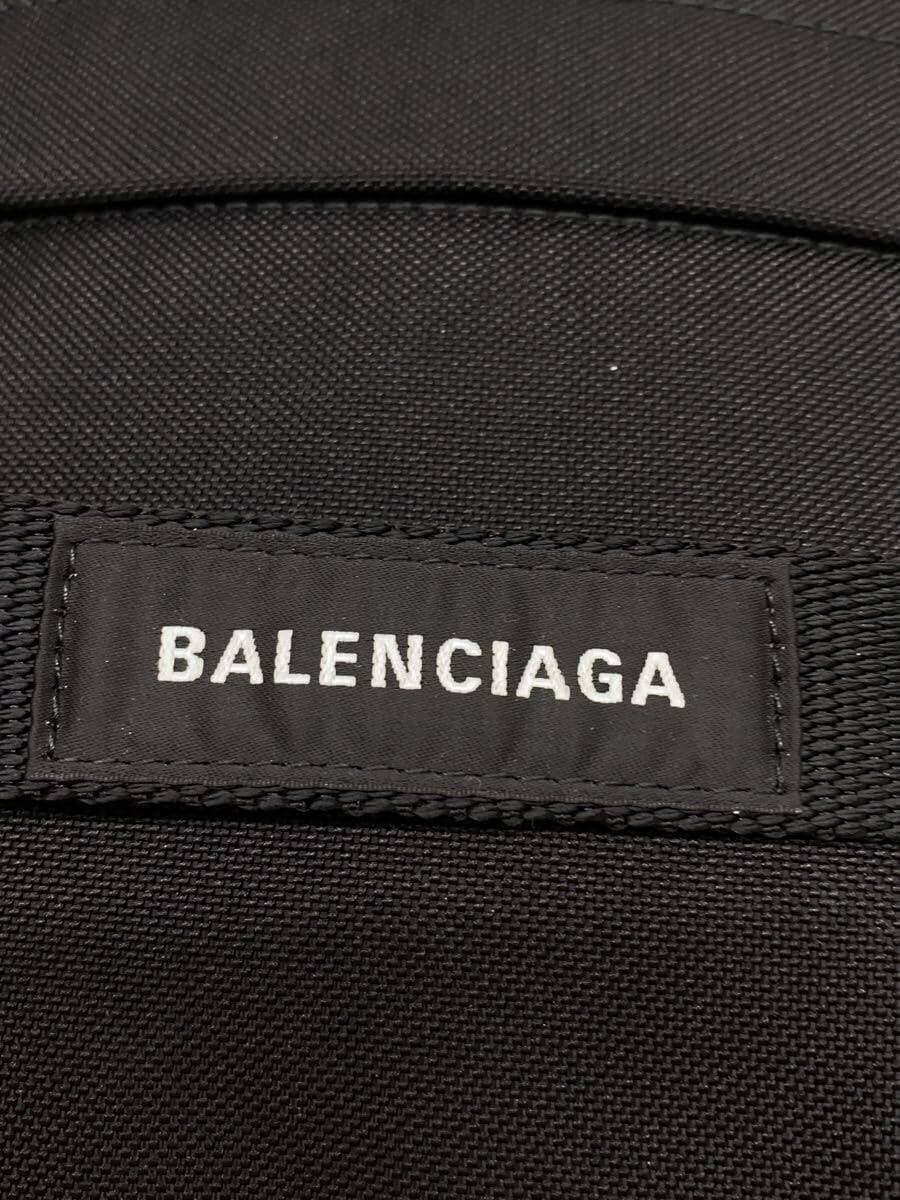 BALENCIAGA Medium Carry Military Backpack Rucksack -- BLK 5