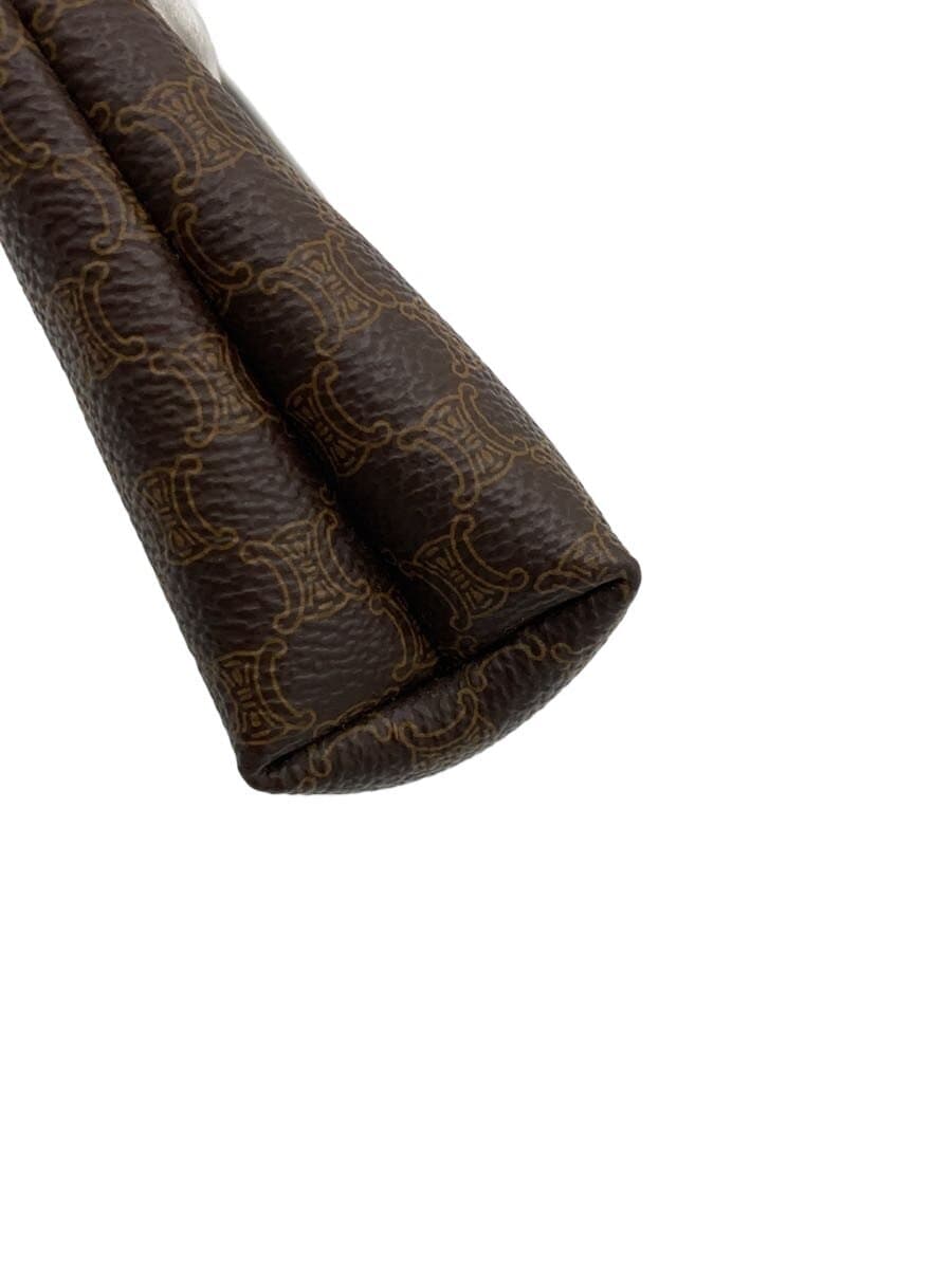 CELINE Pouch PVC BRW All Over Pattern Macadam 7