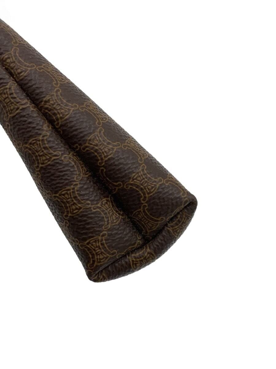 CELINE Pouch PVC BRW All Over Pattern Macadam 8