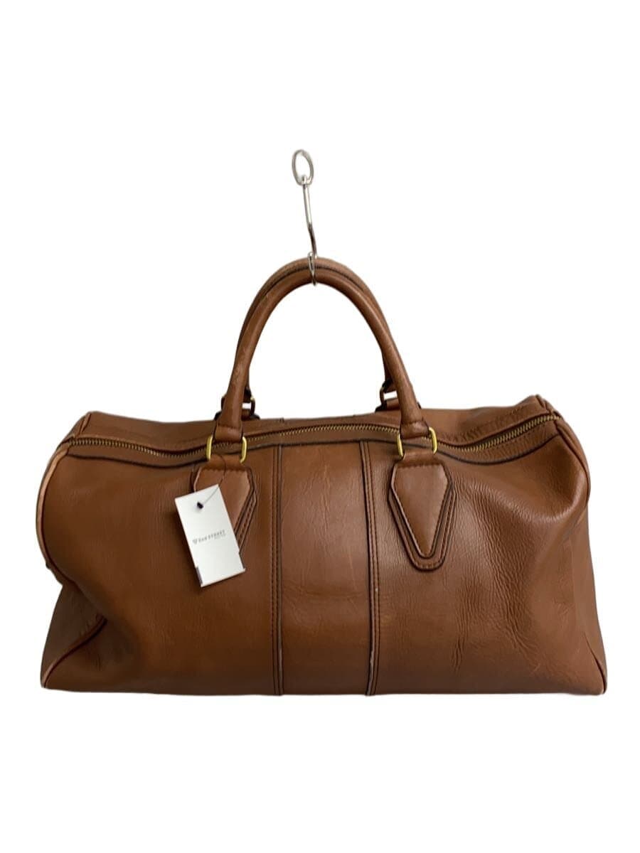 PORTER Boston Bag Leather BRW Solid With Wear