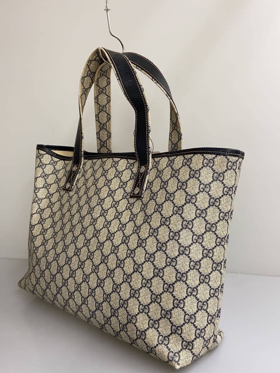 GUCCI Canvas Tote Bag_GG Supreme PVC NVY 211134 KGD3G 4080 2