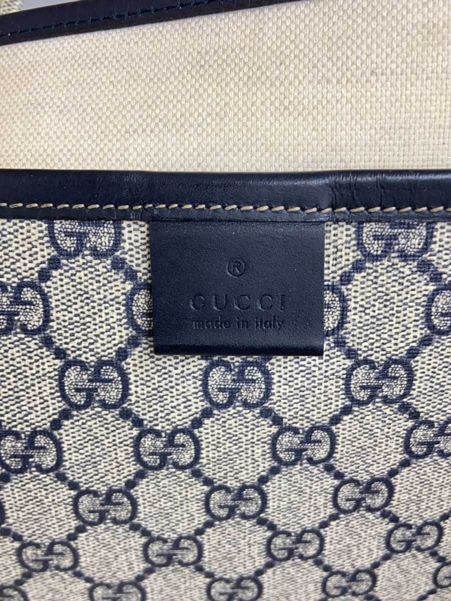 GUCCI Canvas Tote Bag_GG Supreme PVC NVY 211134 KGD3G 4080 5
