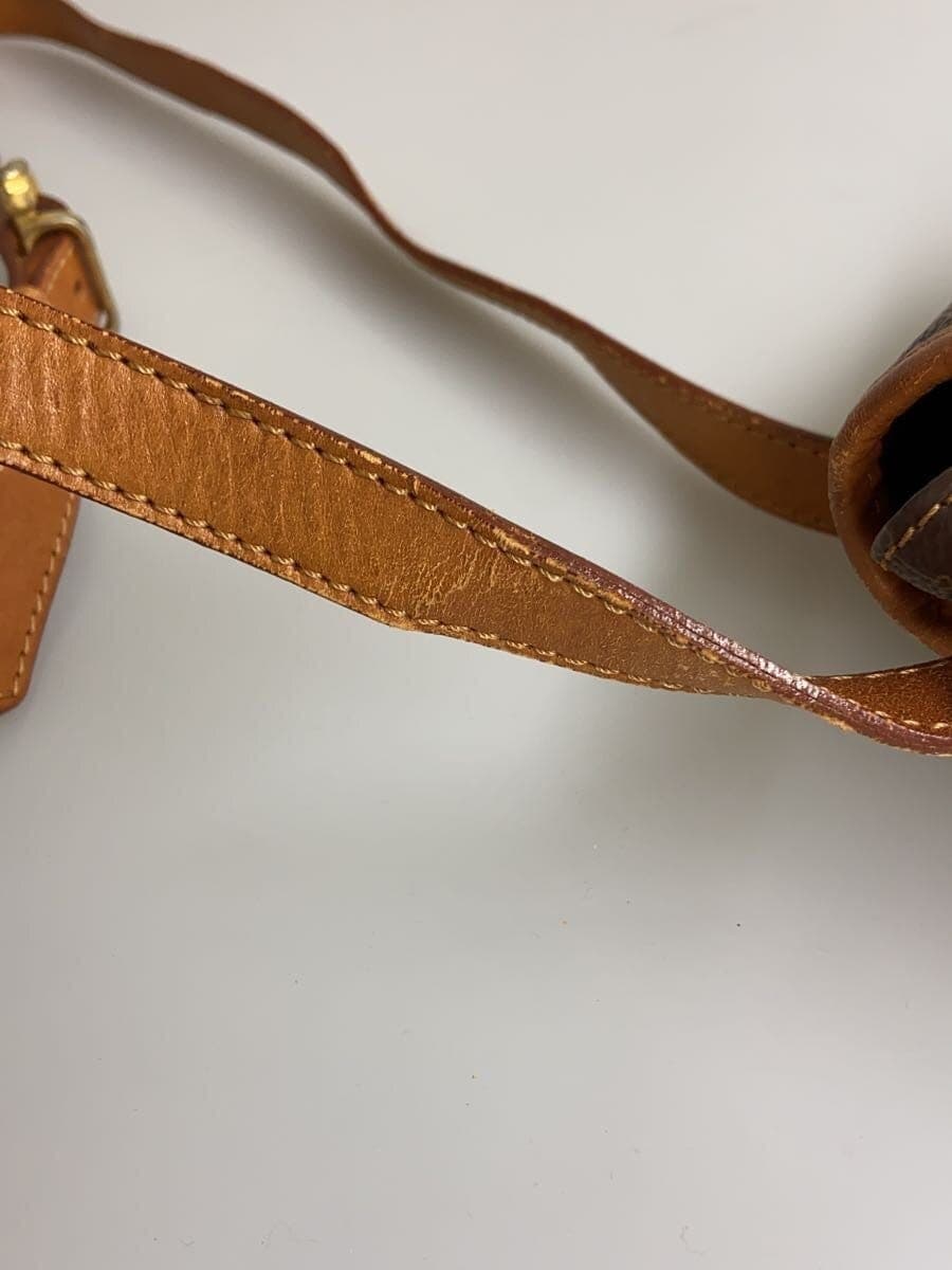 CELINE shoulder bag leather BRW all-over pattern DM92 7