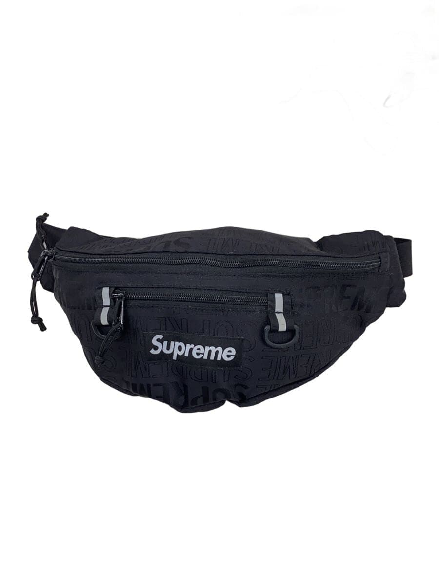 Supreme Waist Bag BLK All Over Pattern