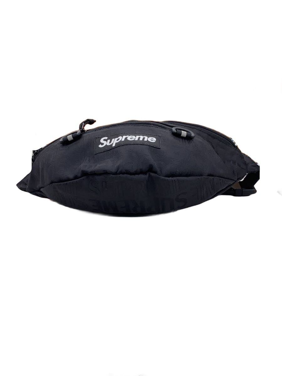 Supreme Waist Bag BLK All Over Pattern 4