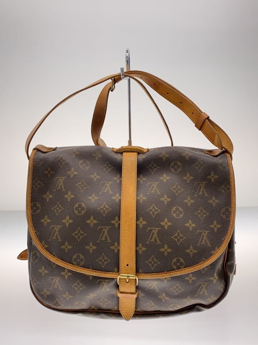 LOUIS VUITTON 1) Somer 35 Monogram Canvas PVC BRW All-over pattern M42254 3