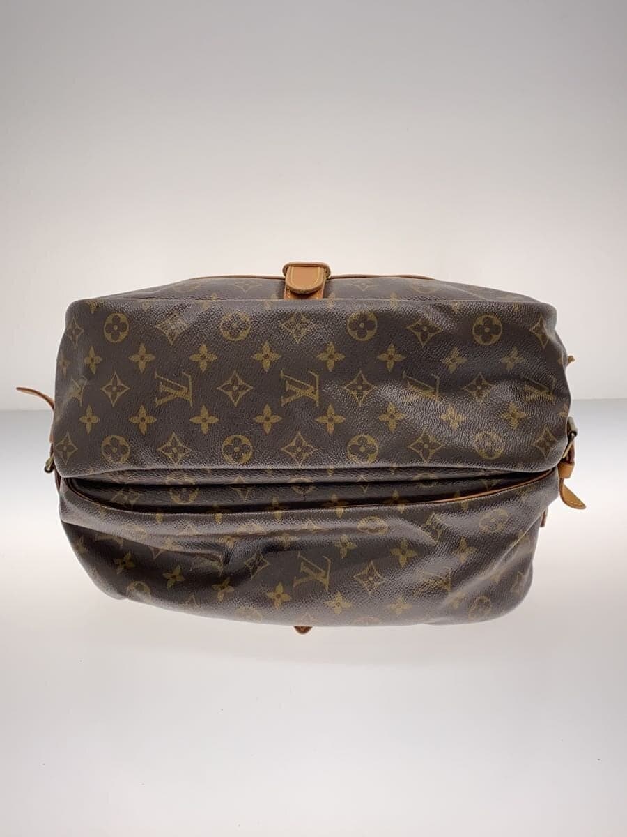 LOUIS VUITTON 1) Somer 35 Monogram Canvas PVC BRW All-over pattern M42254 4