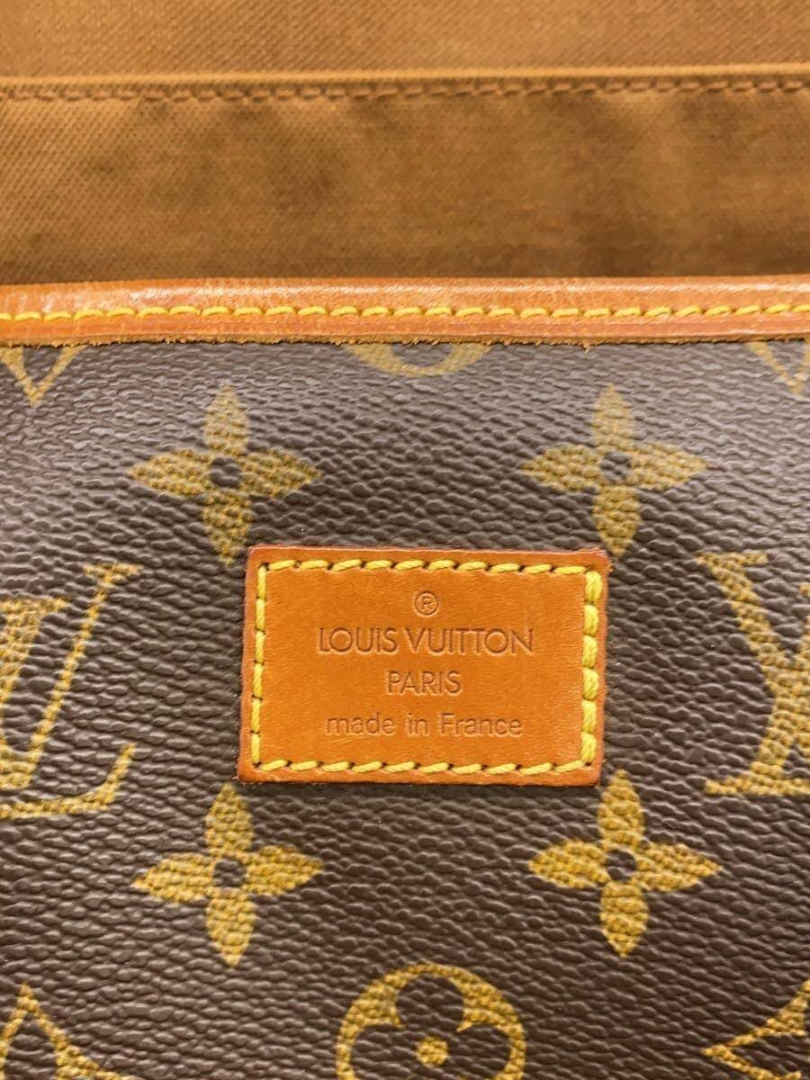 LOUIS VUITTON 1) Somer 35 Monogram Canvas PVC BRW All-over pattern M42254 5