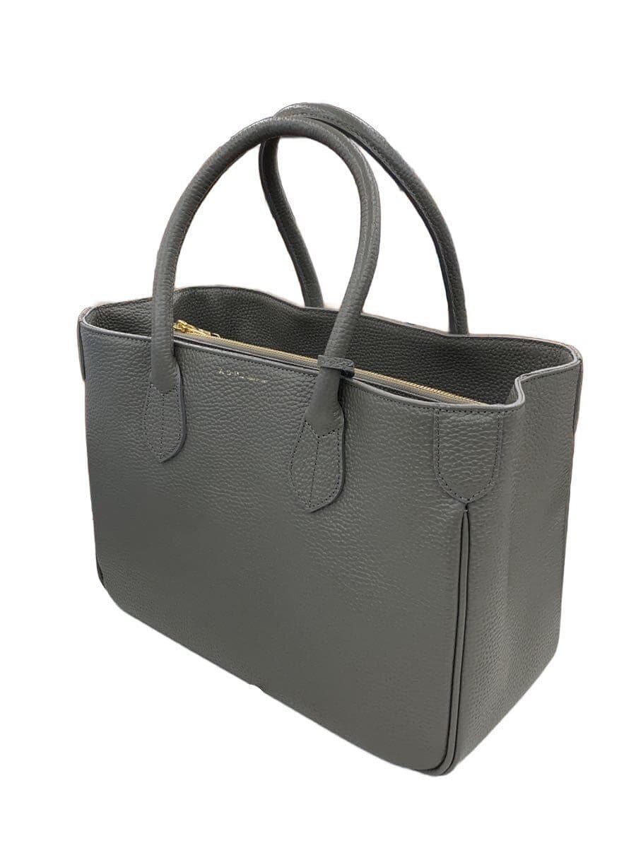 A.D.M.J. Tote Bag Leather GRY 2