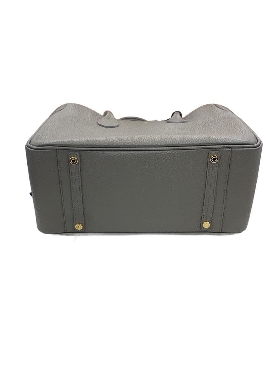 A.D.M.J. Tote Bag Leather GRY 4