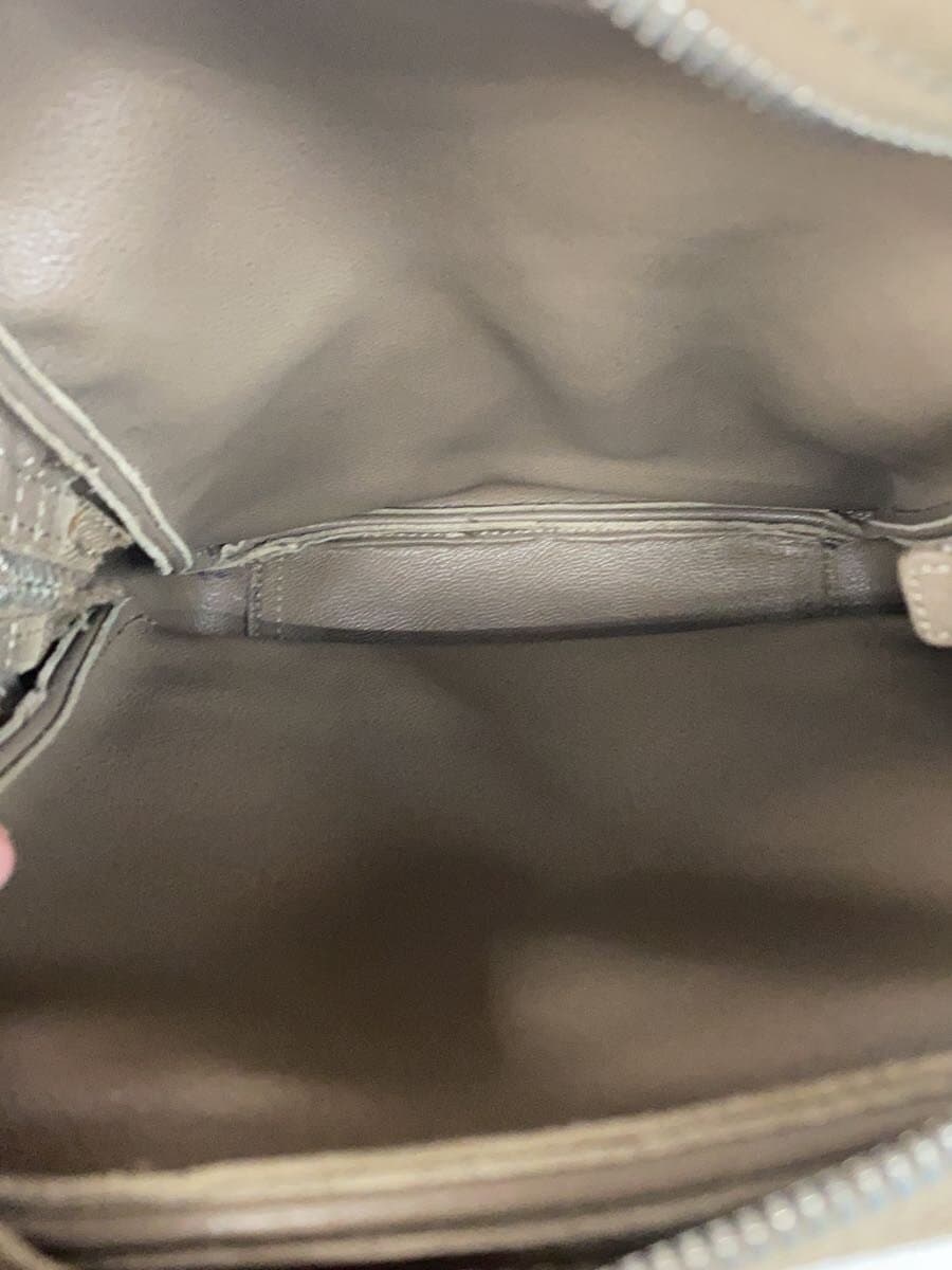 Jean Paul Gaultier Shoulder Bag Leather CML Solid 6