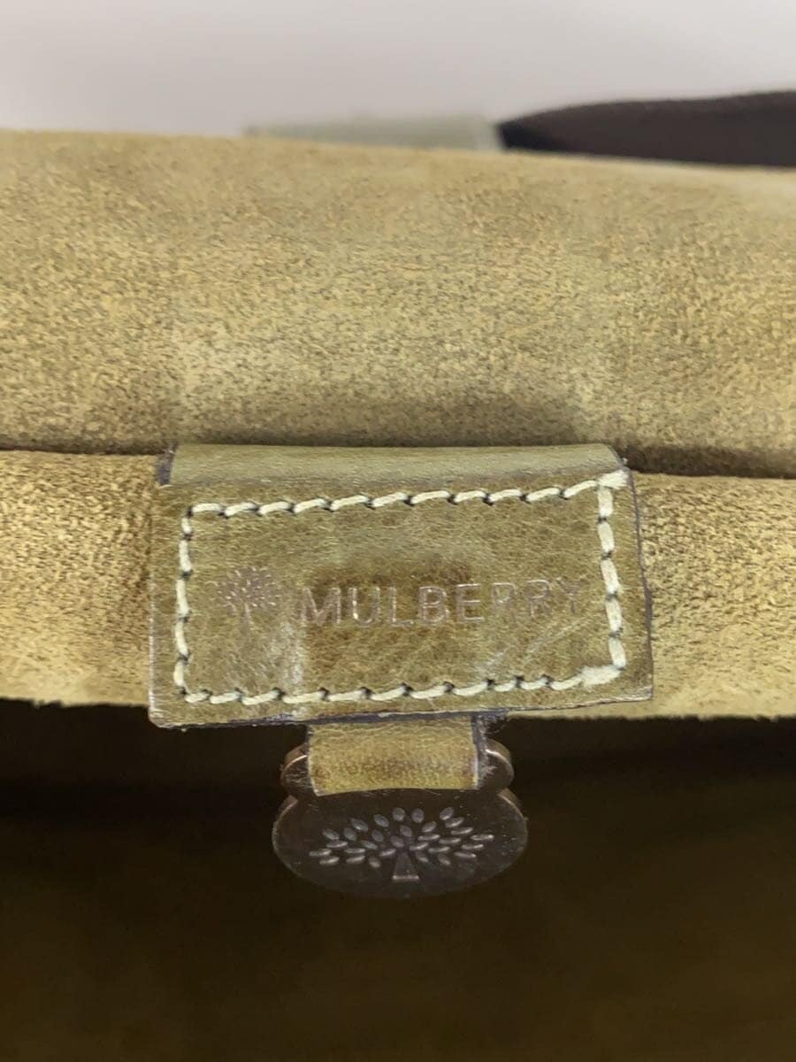 MULBERRY Shoulder Bag Leather KHK Solid 5
