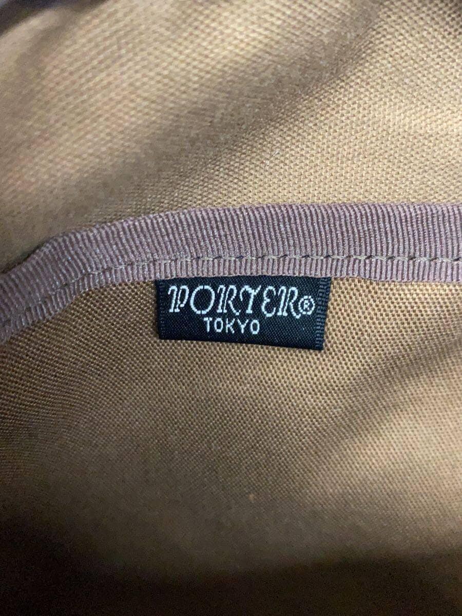 PORTER Shoulder Bag Leather BRW Solid 5