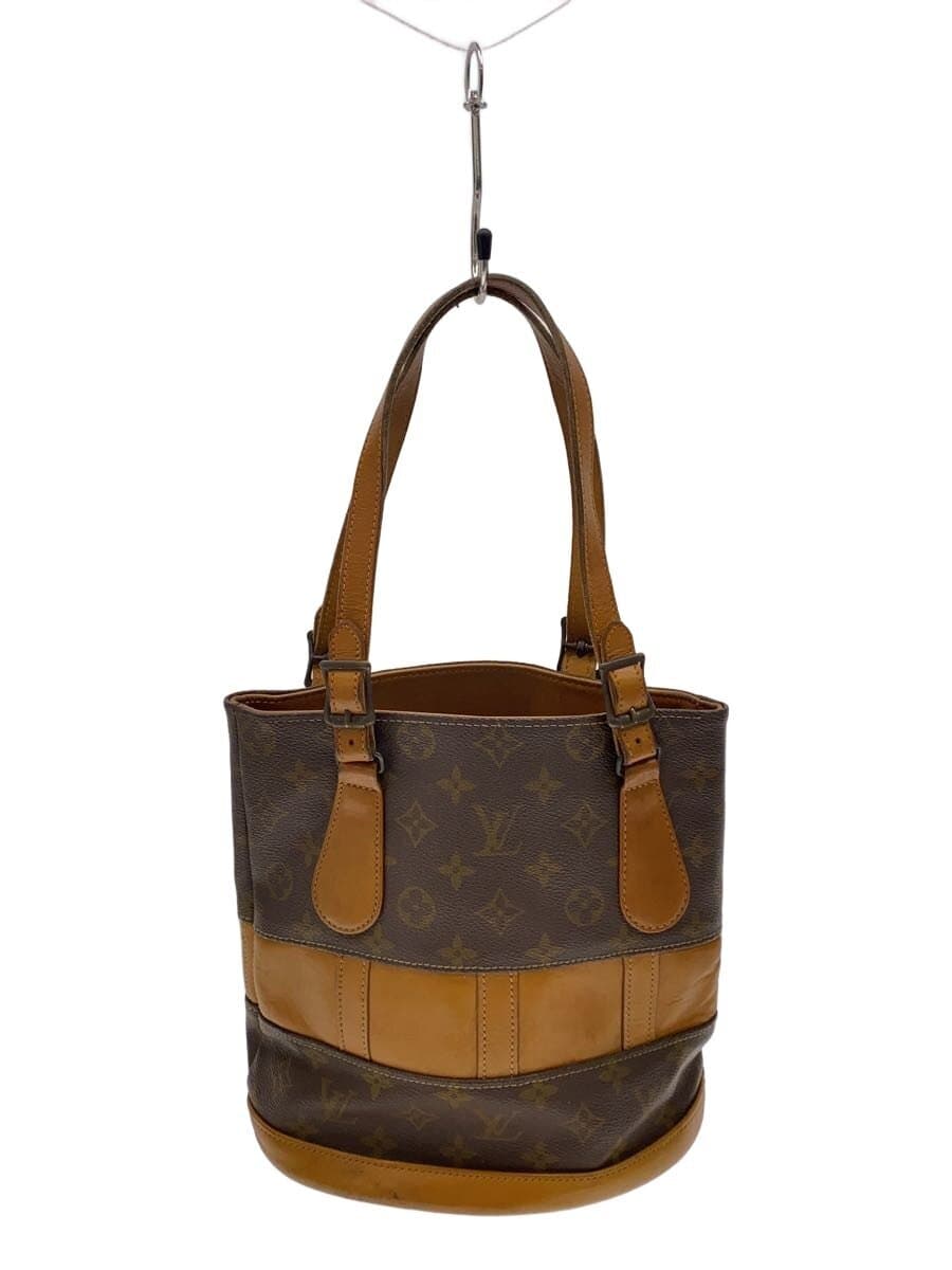 LOUIS VUITTON Bucket PM Monogram Canvas PVC BRW All Over Pattern T42238