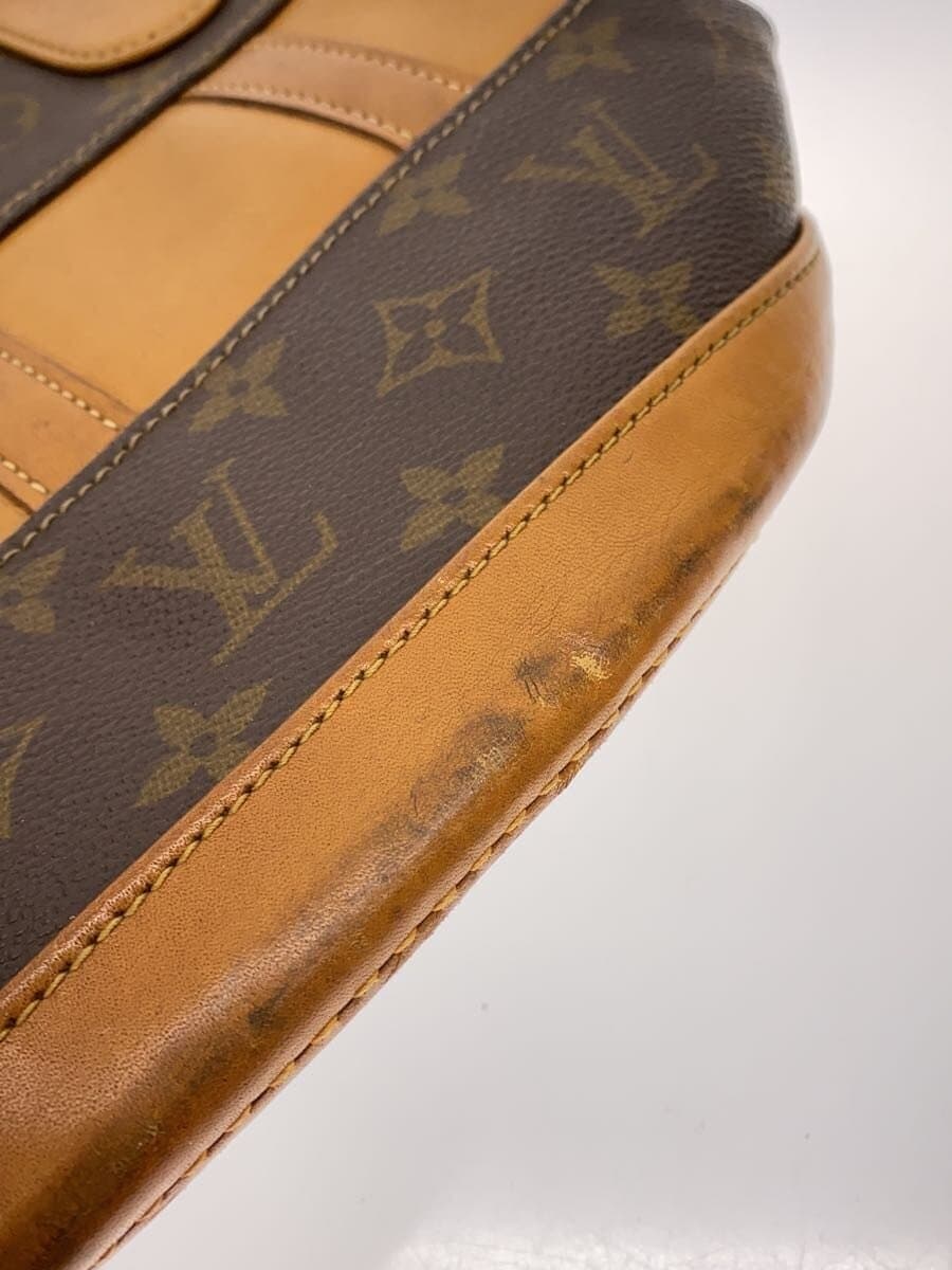 LOUIS VUITTON Bucket PM Monogram Canvas PVC BRW All Over Pattern T42238 7