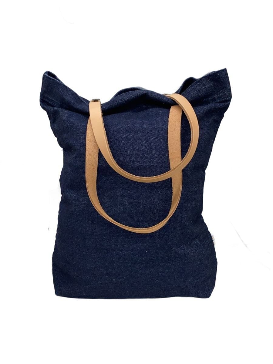 Aquascutum × JAPAN BLUE JEANS Tote Bag Denim IDG 3