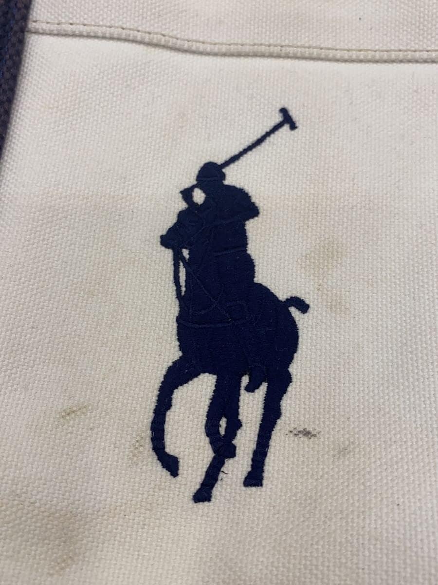 POLO RALPH LAUREN Tote Bag Canvas BEG 5