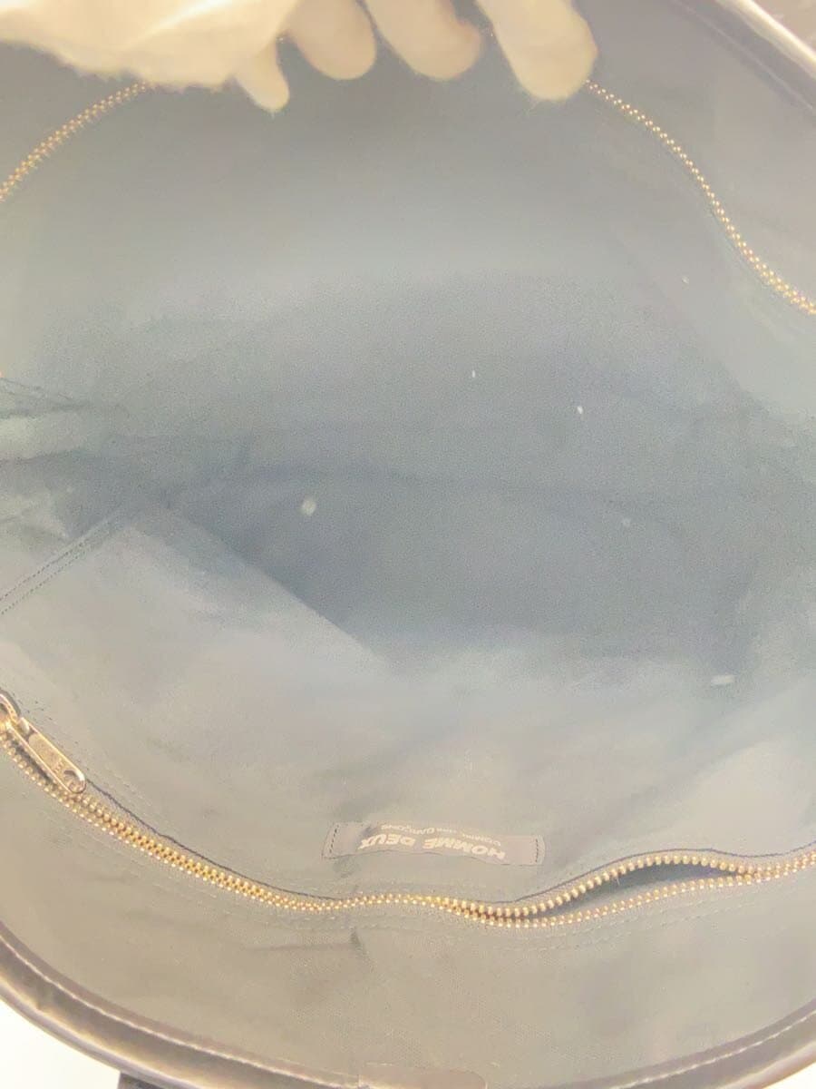 COMME des GARCONS HOMME DEUX Tote Bag Faux Leather BLK DO-K201-051-1-1 6