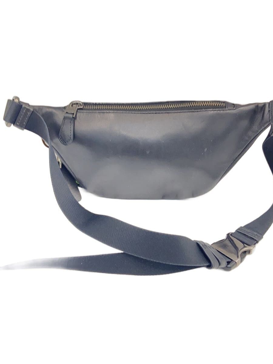 COACH Waist Bag Leather BLK F84711 3