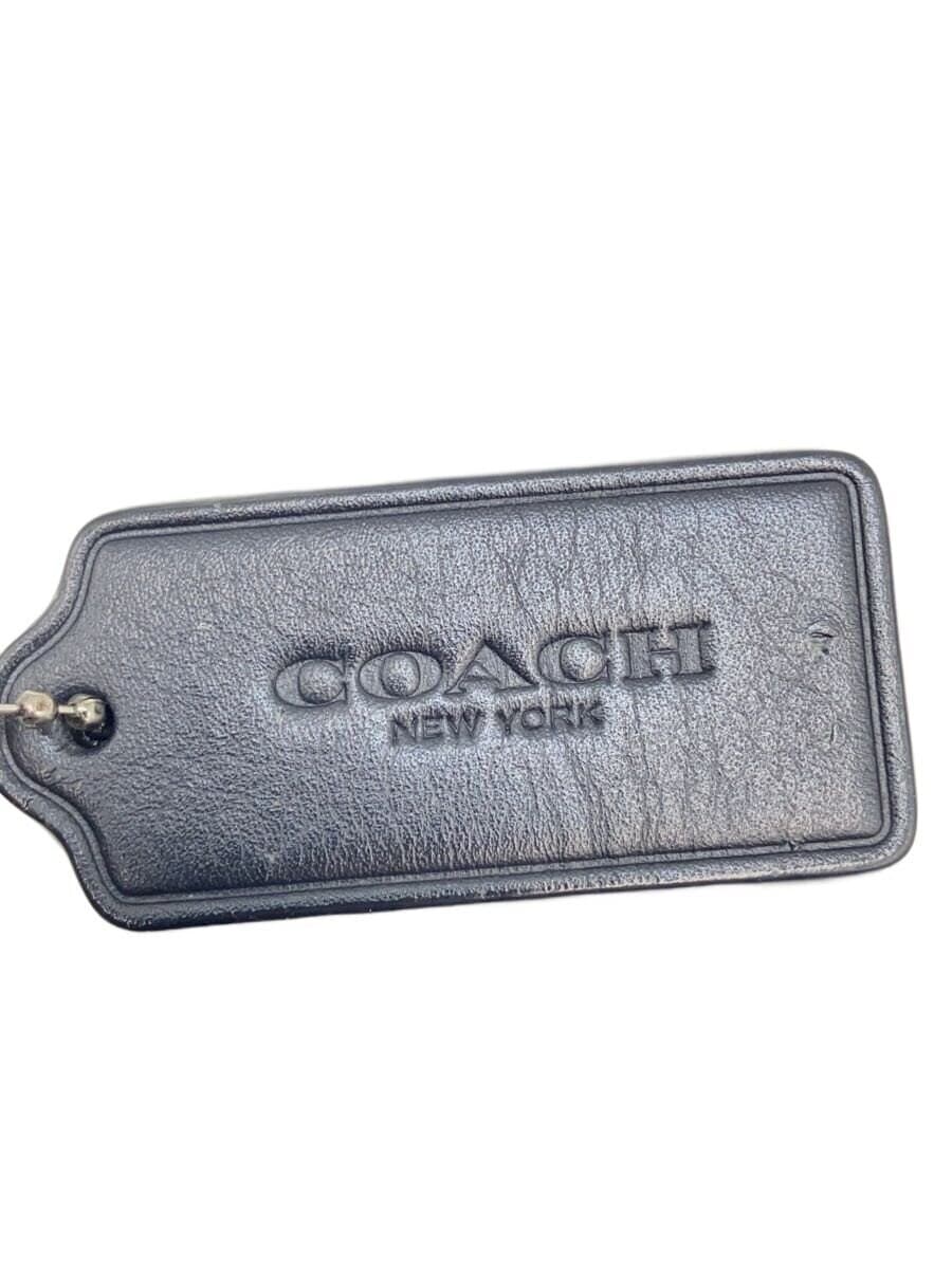 COACH Waist Bag Leather BLK F84711 5
