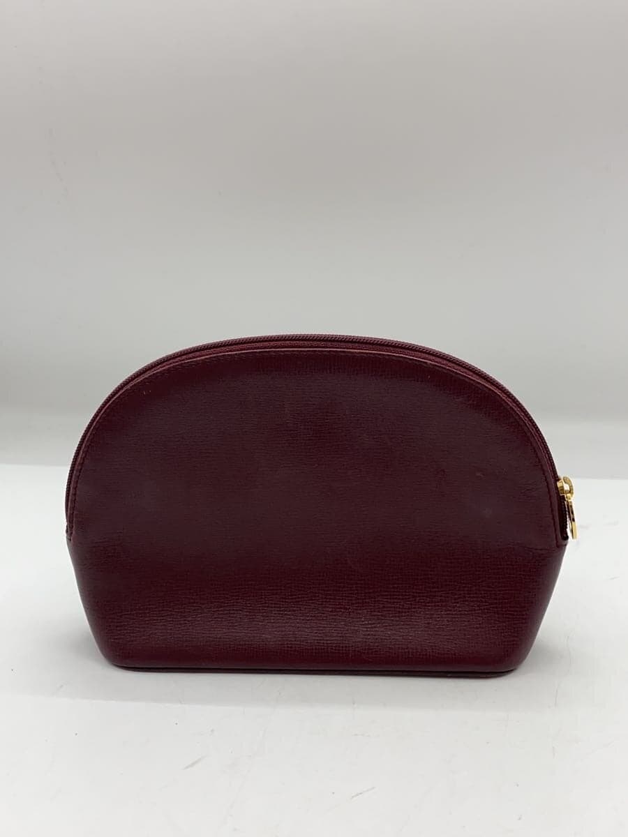 Cartier Pouch Leather RED 3