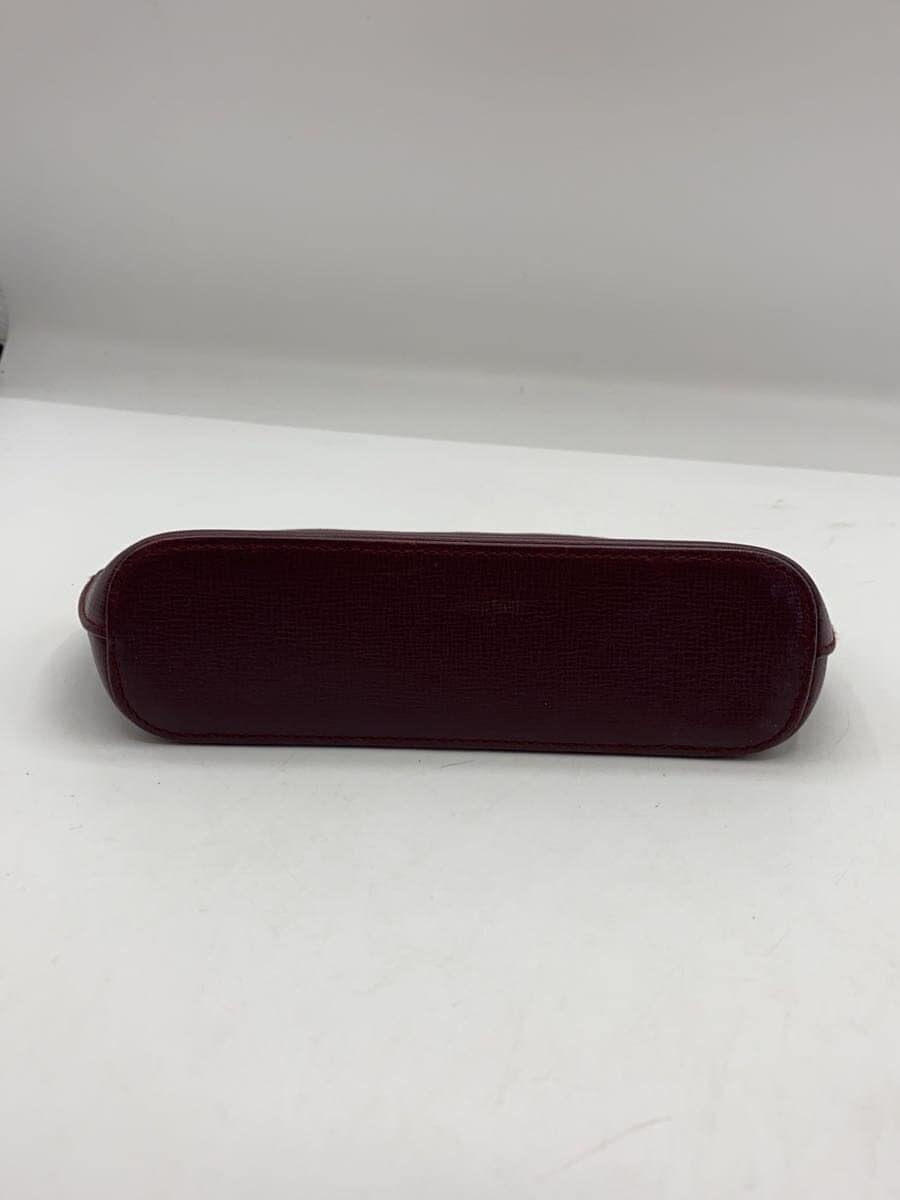 Cartier Pouch Leather RED 4