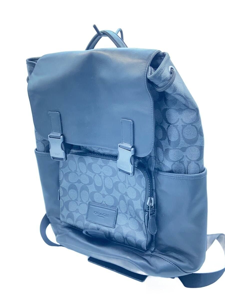 COACH Backpack Leather BLK c2712 2