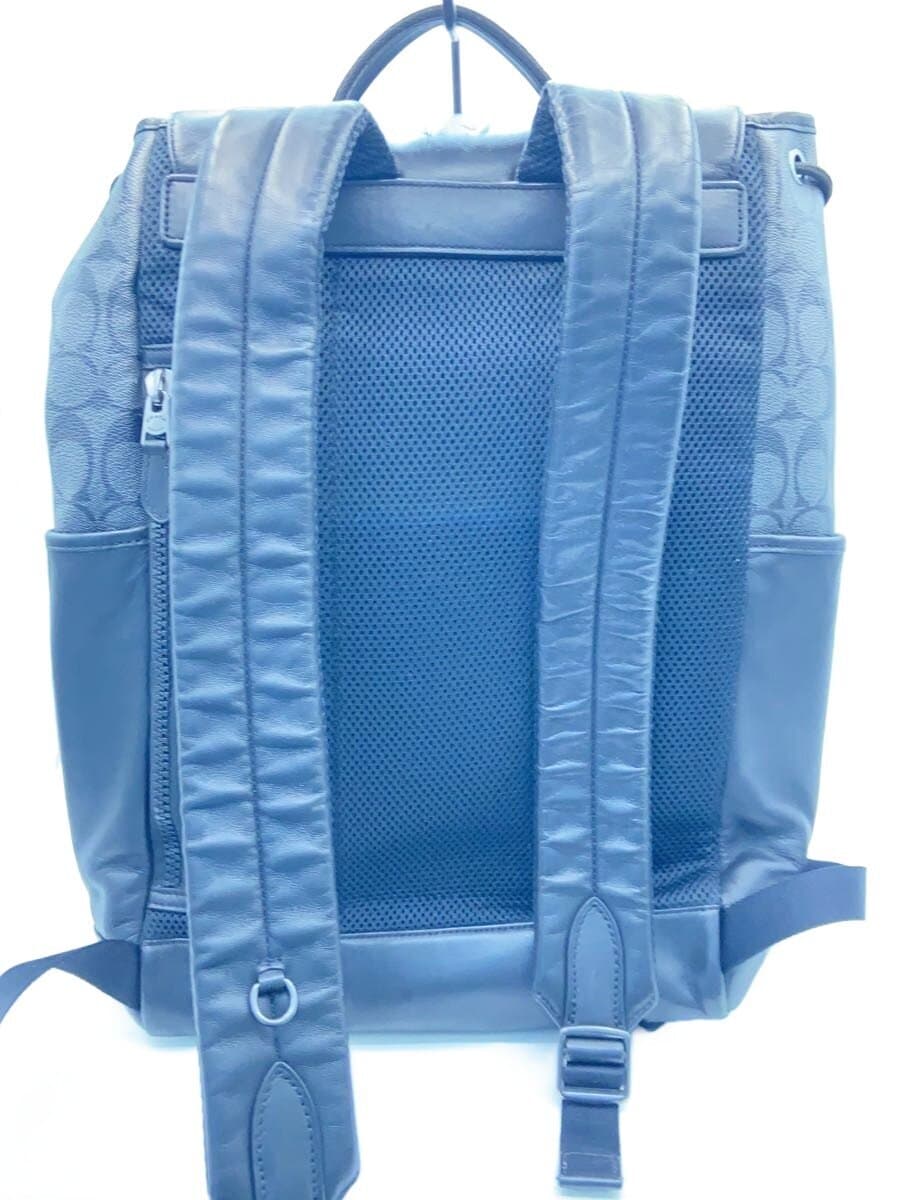 COACH Backpack Leather BLK c2712 3