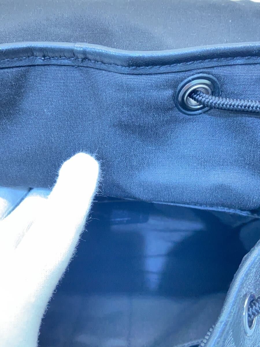 COACH Backpack Leather BLK c2712 6