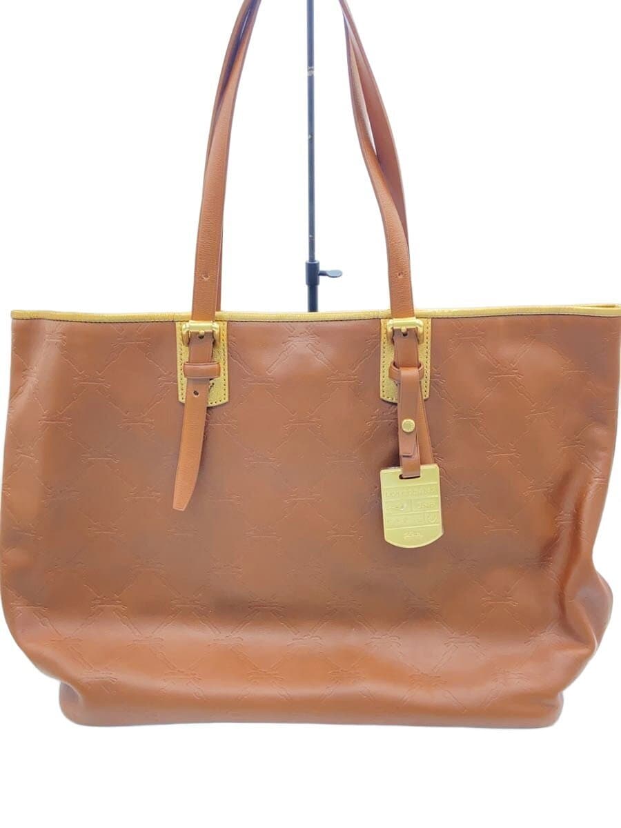 LONGCHAMP Tote Bag Leather BRW