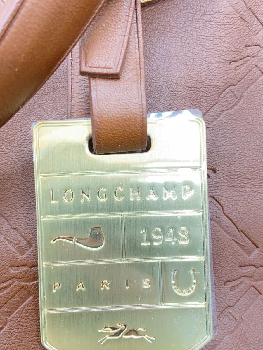 LONGCHAMP Tote Bag Leather BRW 5