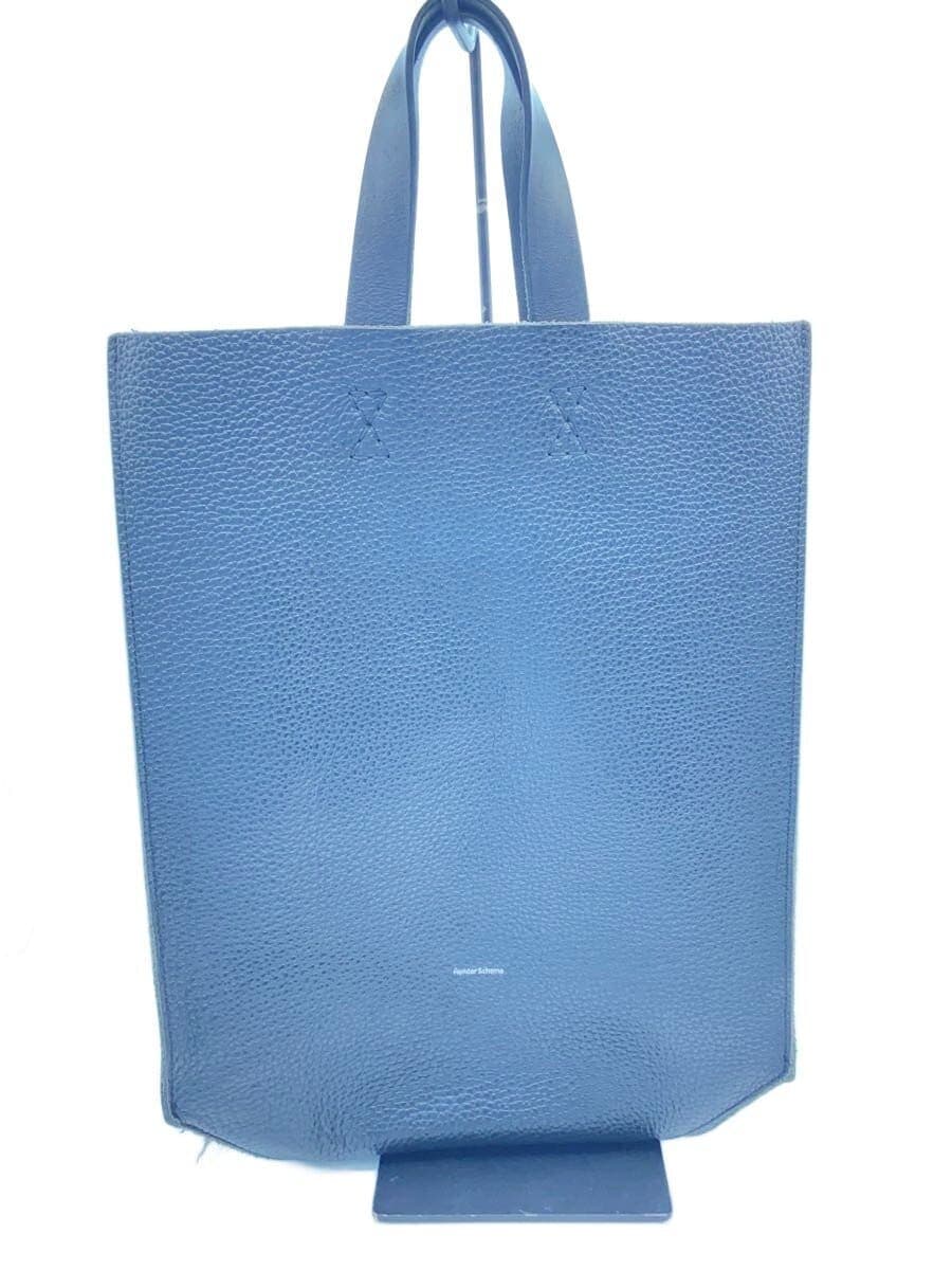 Hender Scheme Tote Bag Leather BLK