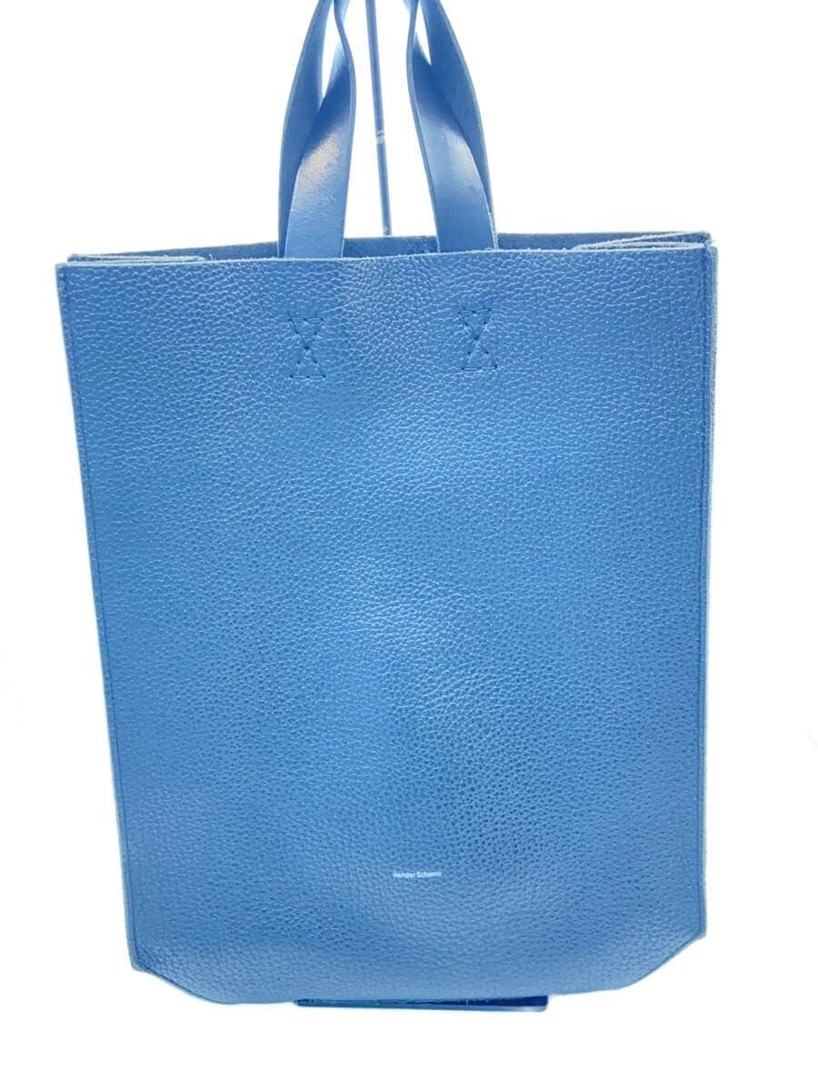 Hender Scheme Tote Bag Leather BLK 3